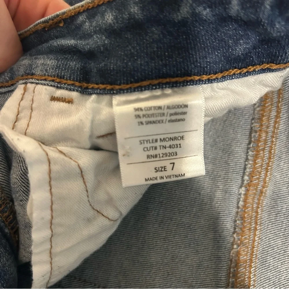 Carly Jean Los Angeles Monroe jeans size 7 - Picture 2 of 3